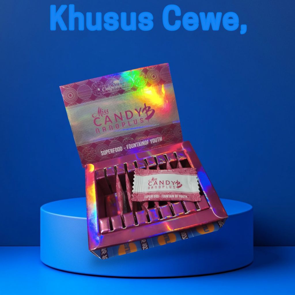 Permen Miss Candy B Nanoplus Original Harga Ecer per 1 biji,