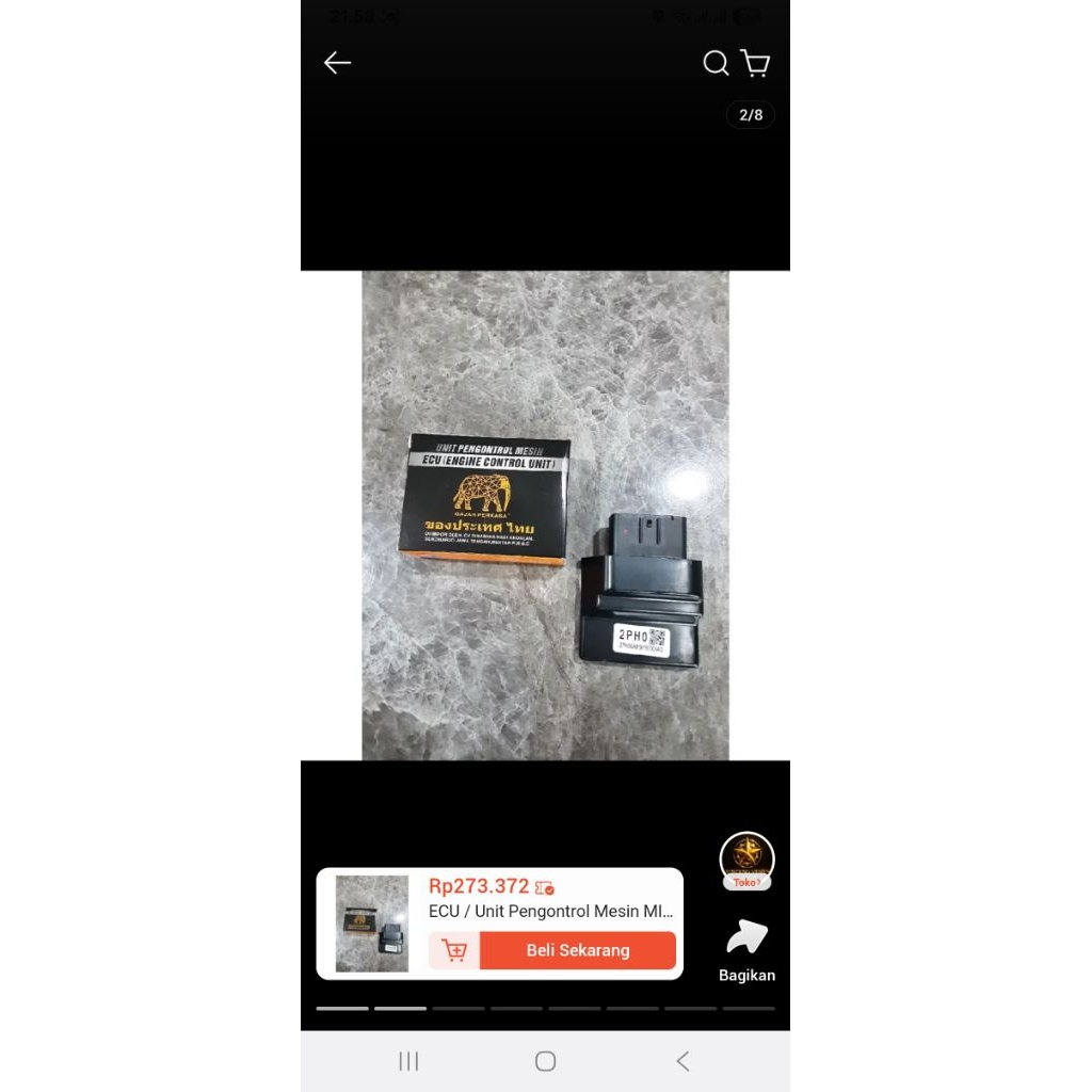 ECU MIO M3/MIO 125 THOR