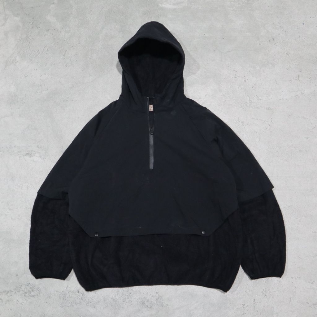 JAKET WINDBREAKER FLEECED GLOBAL WORK SIZE L PXL 70X64 CM LD 128 CM