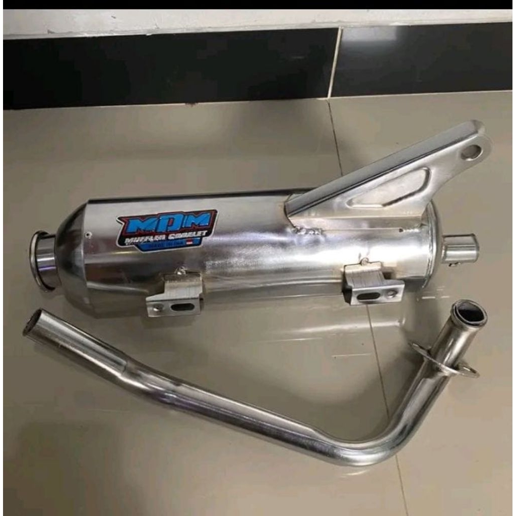 Knalpot STD Racing MDM mode Shijiro, BEAT, SCOOPY, MIO, GENIO, FILANO, VARIO, PCX150, Knalpot Bass A