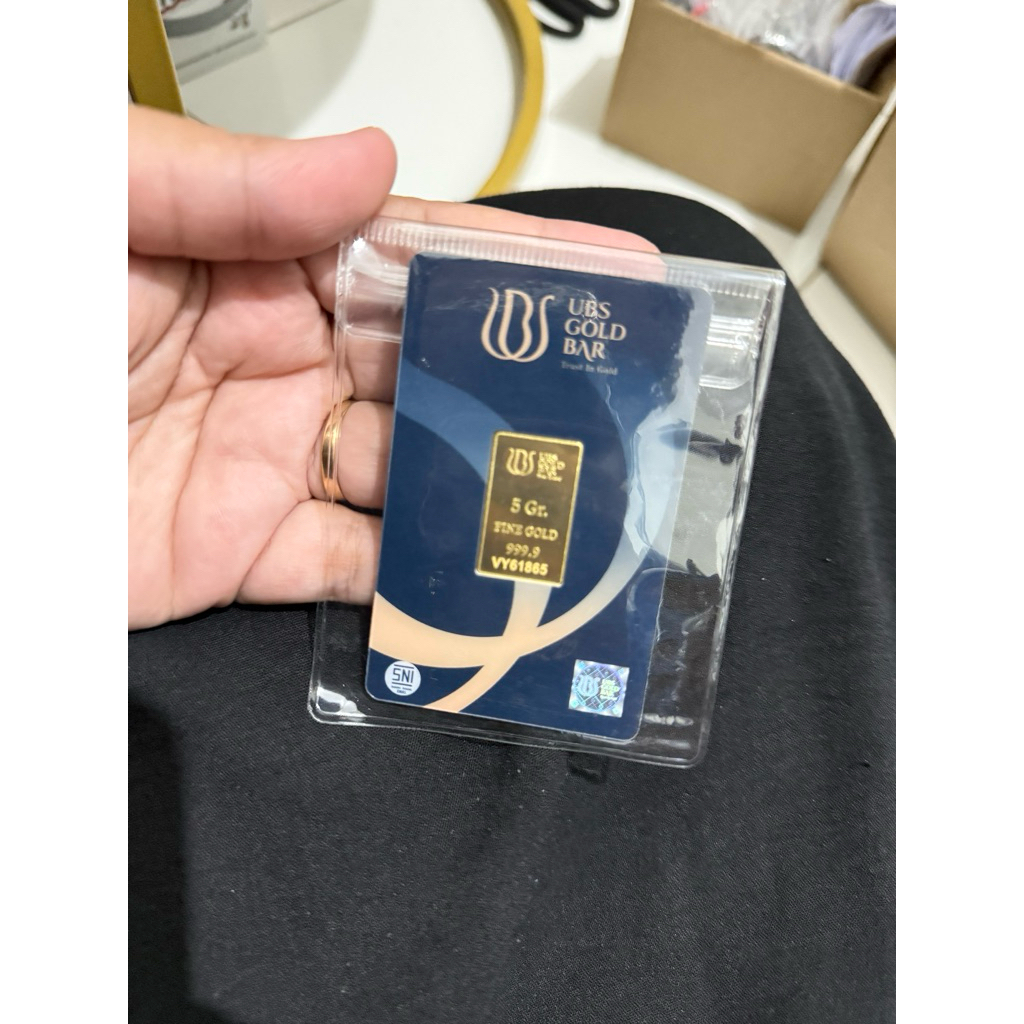 emas 5 gr UBS FINE GOLD 999