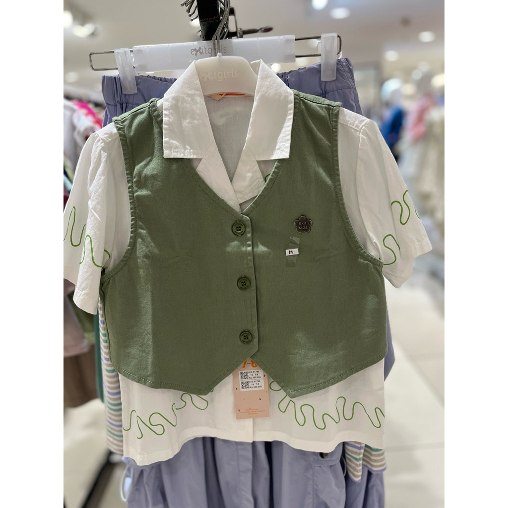 KEMEJA ANAK PEREMPUAN SUMMER DAY BY EXIT KIDS MATAHARI STOREE