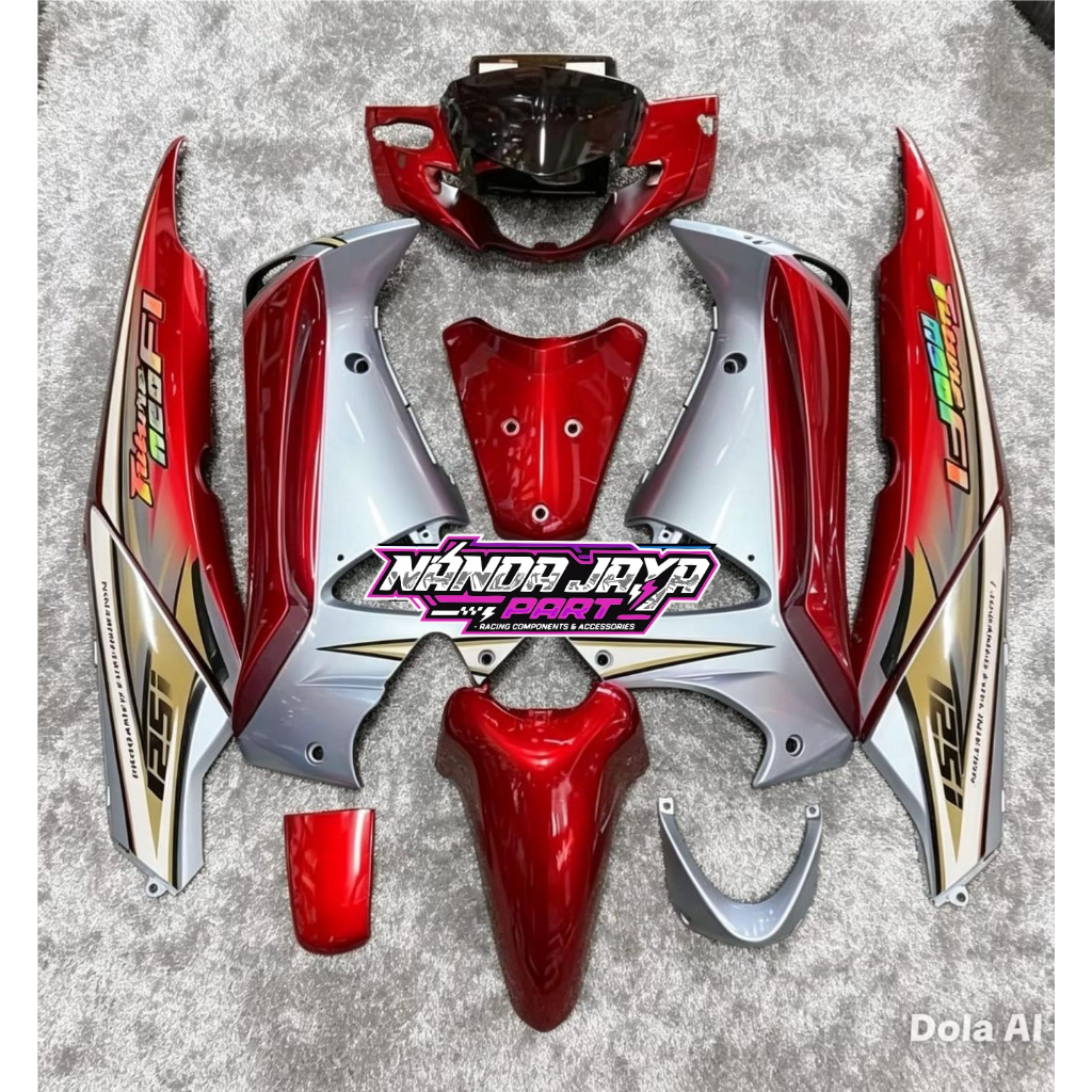 cover bodi supra x125 lama premium - bodi halus supra x125 lama - supra x125 lama - kap supra x125