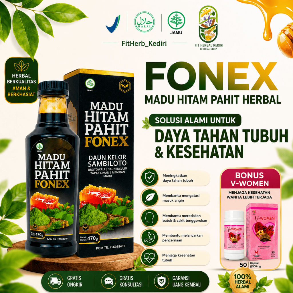 Promo  Madu Fonex Fonex madu pahit untuk pegal linu magh asam urat diabetes kholestrol dll.