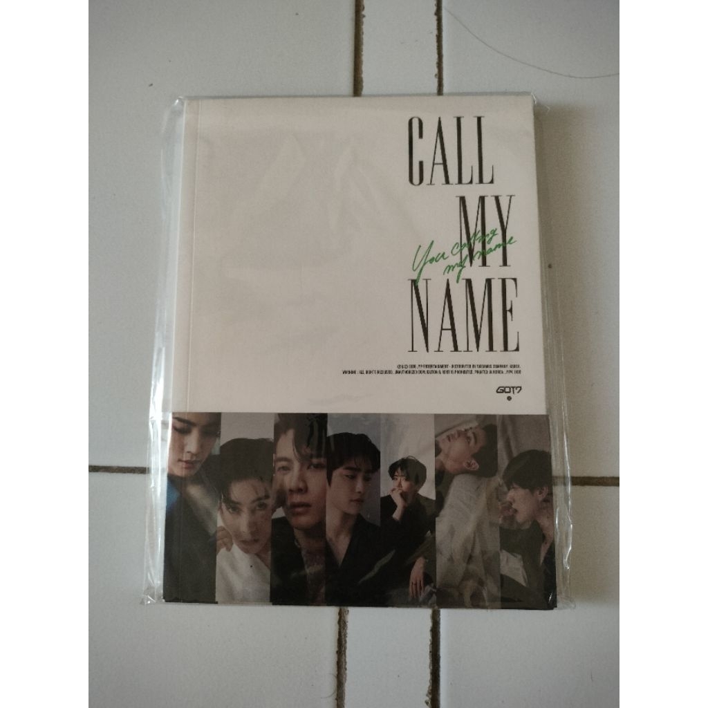 album only GOT7 call my name