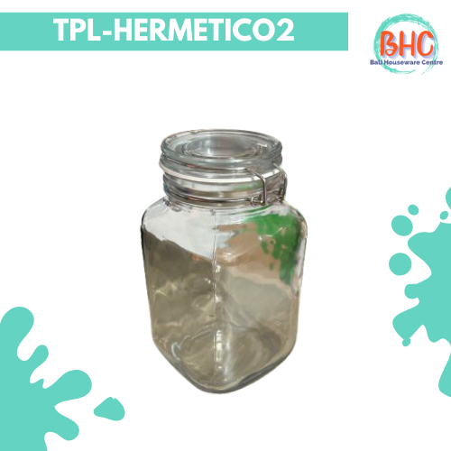 TOPLES KACA HERMETICO 2 LITER KEDAUNG