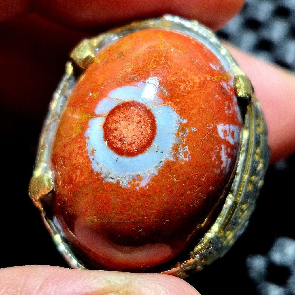Natural batu akik sulaiman mata