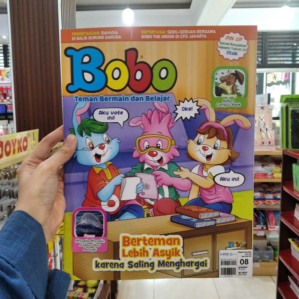 Majalah BOBO Edisi Terbaru Terbitan Gramedia