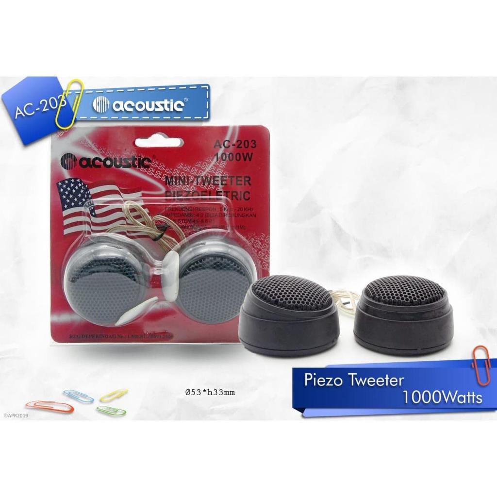 Speaker Tweeter Audio Mobil ACOUSTIC AC 203 / Tweeter Mobil Acoustic AC203 / Tweeter Acoustic AC-203