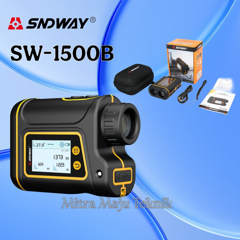 Range Finder SNDWAY SW1500B Telescope Laser Distance Meter SW-1500B