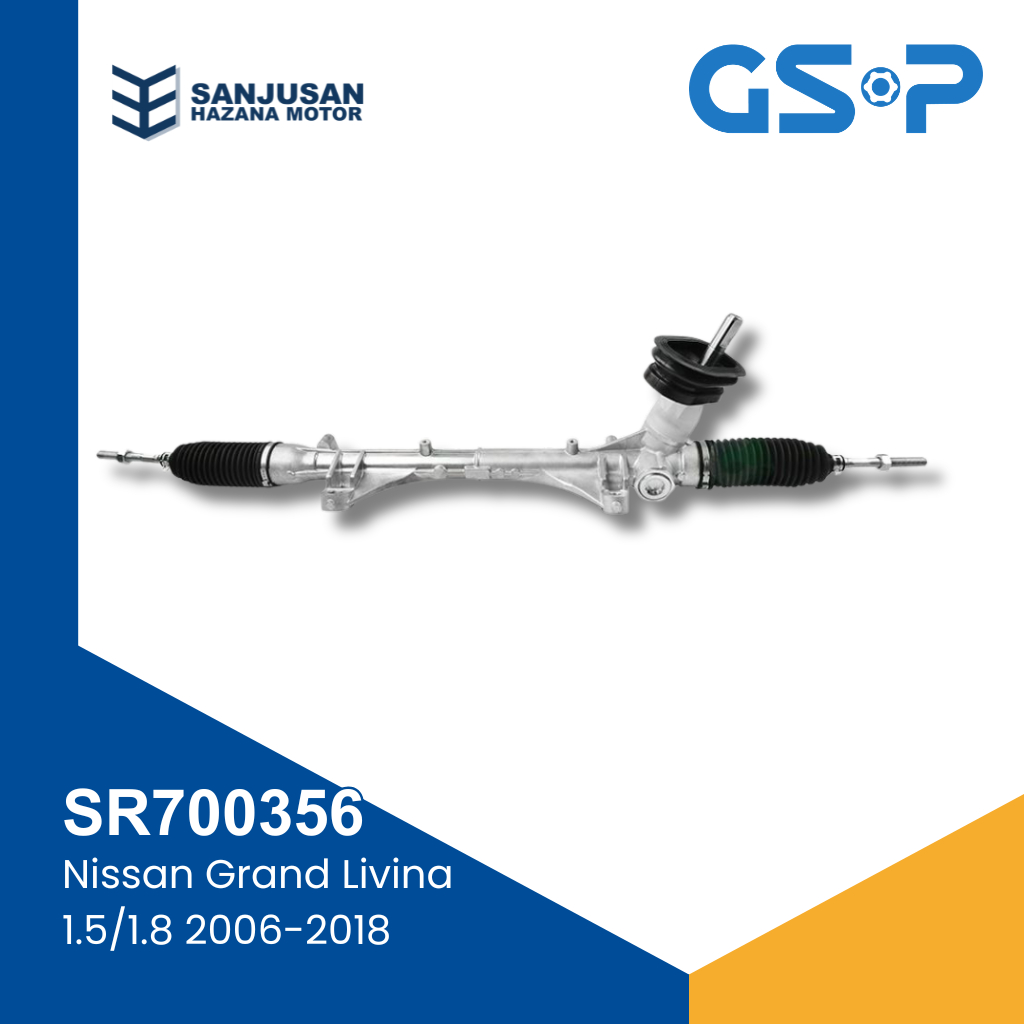 GSP Steering Rack | Rack Steer | Steering Gear |Nissan Grand Livina 1.5/1.8 2006-2018 SR700356