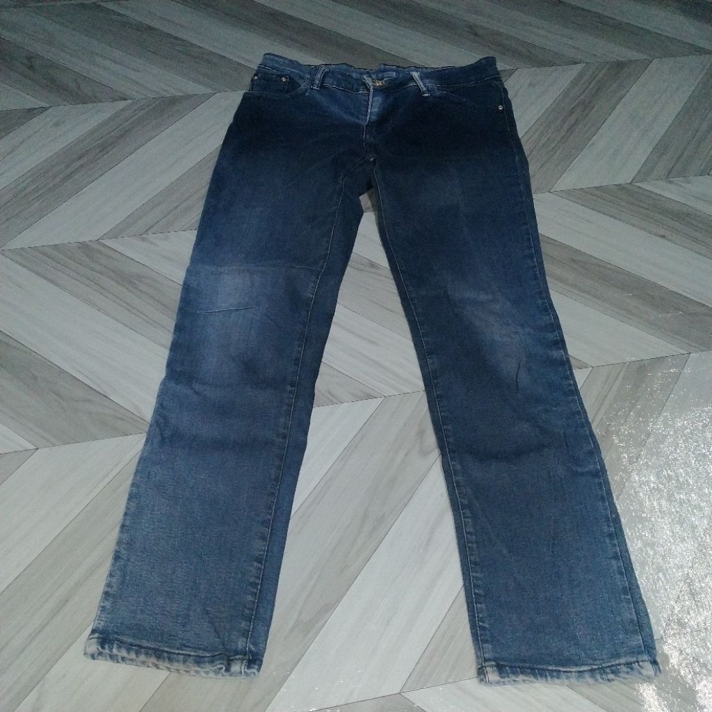 [SECOND] Celana Jeans Wanita Kancing Prada