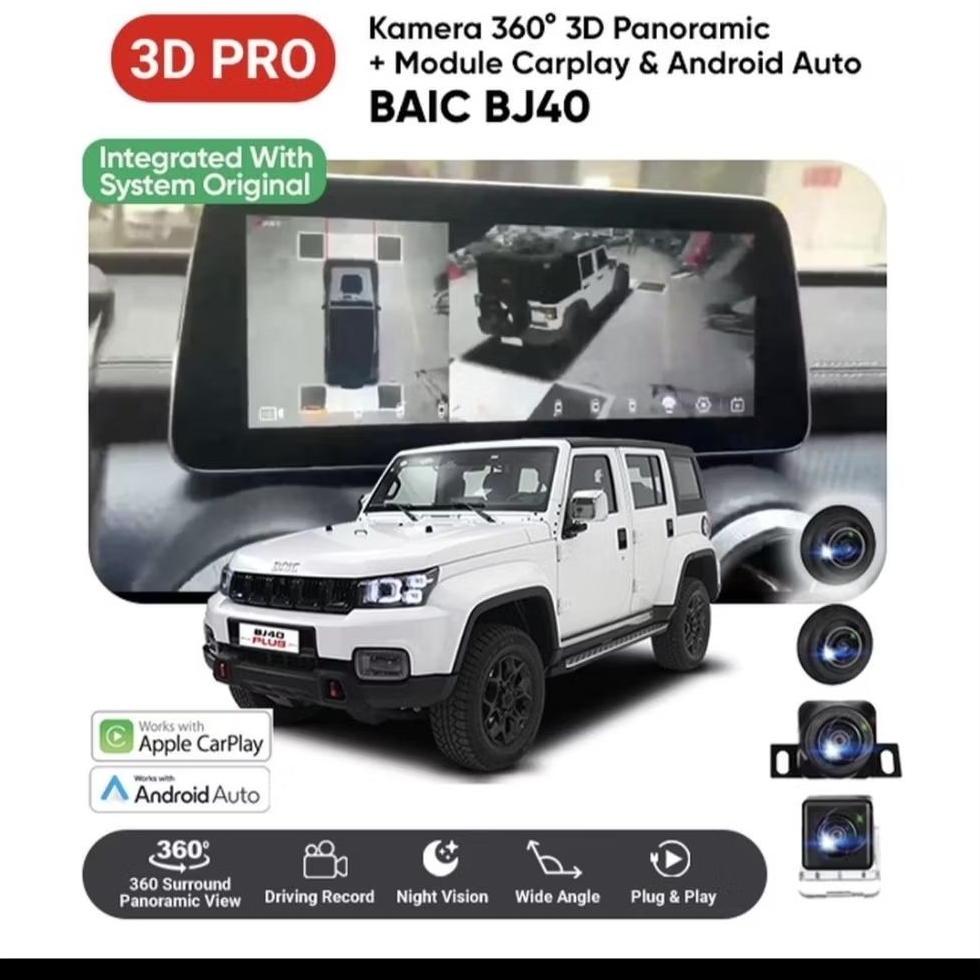 Kamera 360 Orca 3d Modul Oem Baic Bj 40 / Kamera 360 Modul Orca
