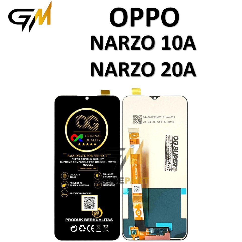 LCD TOUCHSREEN OPPO NARZO 10A / NARZO 20A COMPLETE