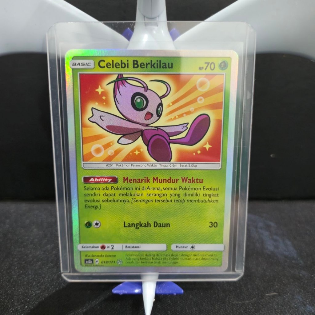 Celebi Berkilau 019/170 Pokemon IND - Kebangkitan Legenda
