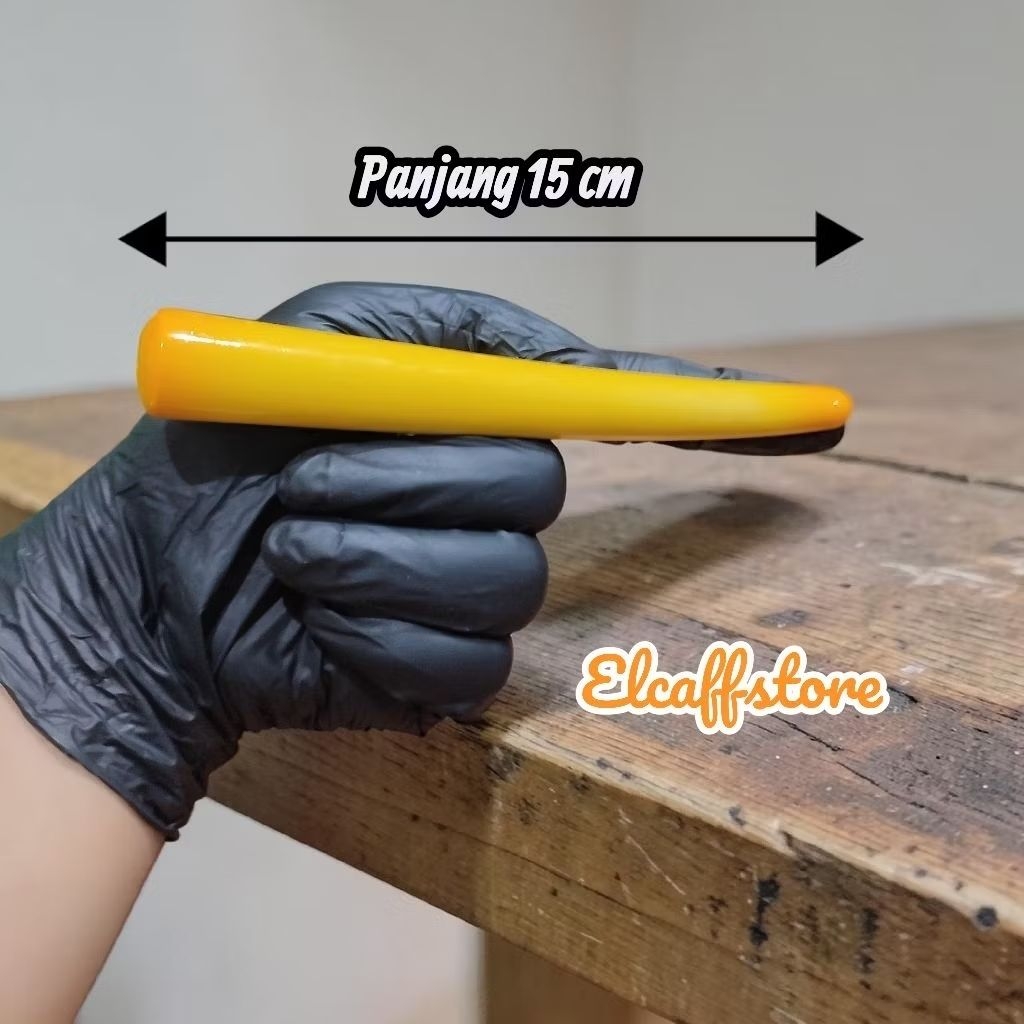 Pipa / Once Sri Gading / Model 99/GG, Semi Lawasan, Bulat Pucuk 15cm, (LMT15C)