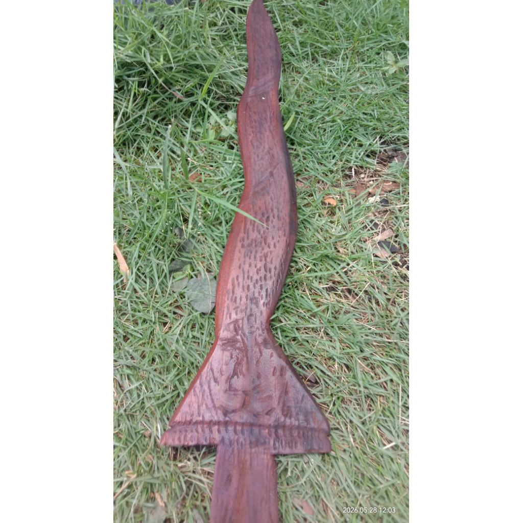 keris kayu galih bidara tua