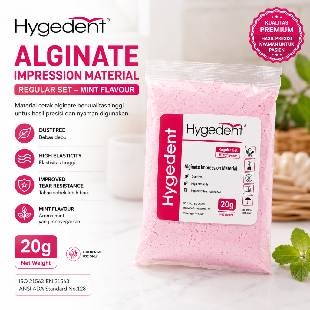 Alginate normal set kemasan sachet 20gr