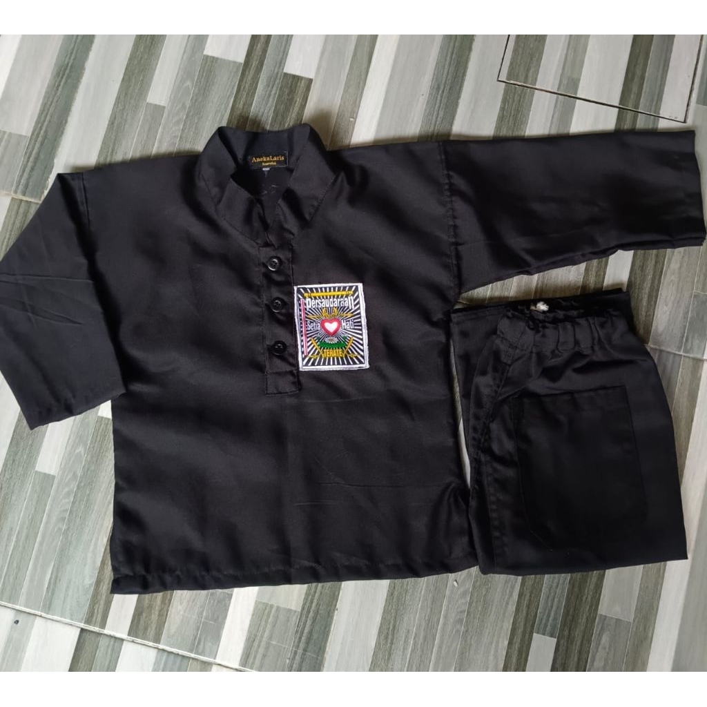 SAKRAL SISWA PSHT ipsi kancing ANAK | SAKRAL PSHT ANAK model Kancing| SAKRAL PSHT| BAJU SETELAN SAKR