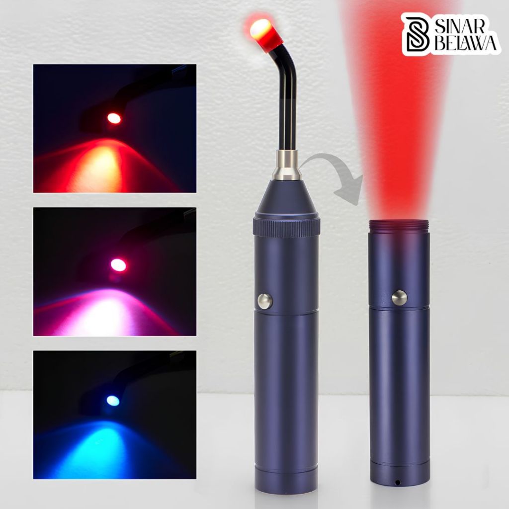 Alat Terapi Infrared Red Light Physiotherapy 2in1 5 LED