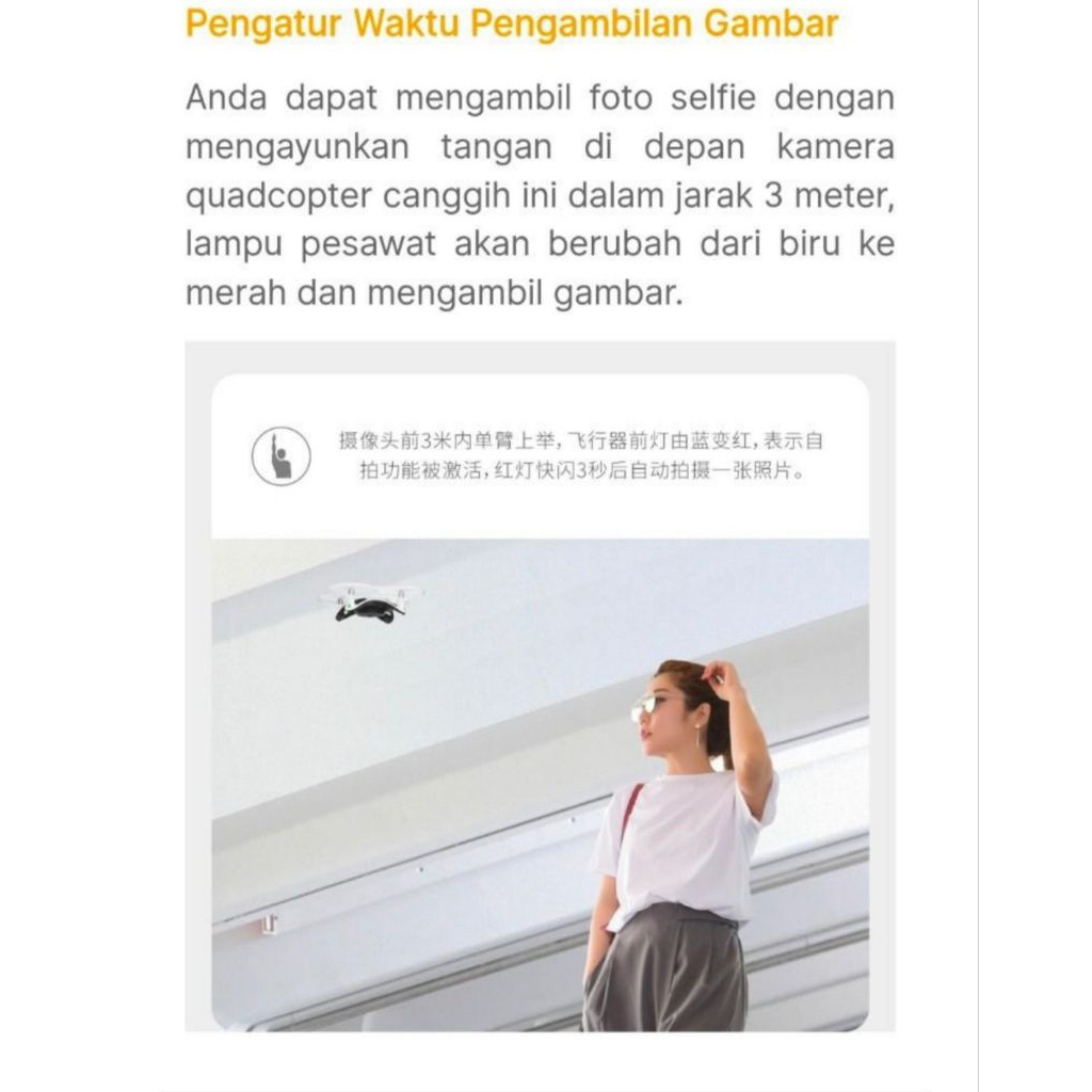 Drone Mini Xiaomi Jellyfish sexond/bekas