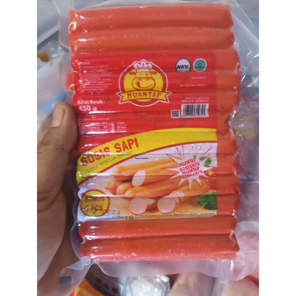 SOSIS MANTAP/SOSIS SAPI/SOSIS AYAM/SOSIS BAKAR MANTAP/COD