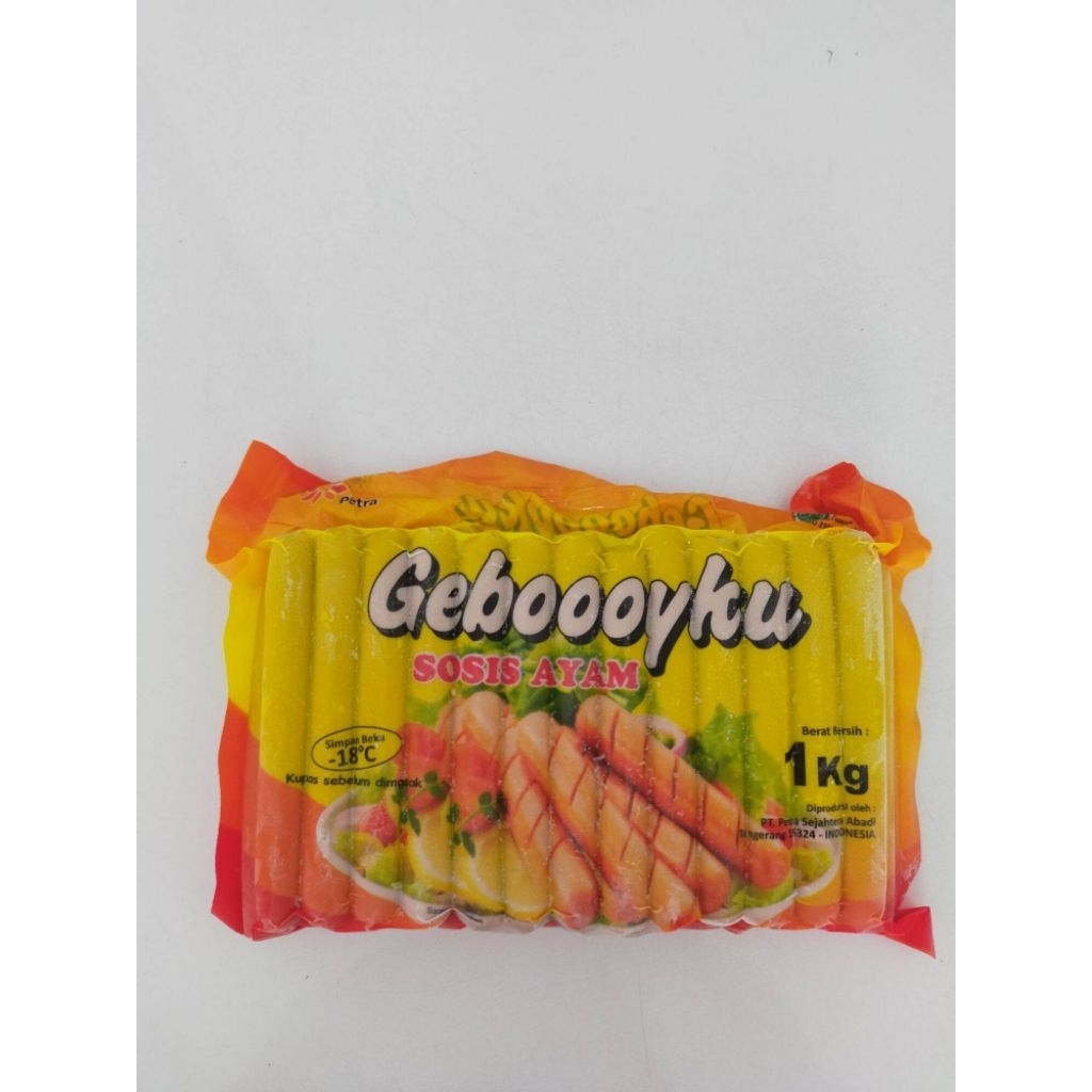 Sosis geboy ku 1 kg/sosis geboy/sosis enak/sosis gebooyku