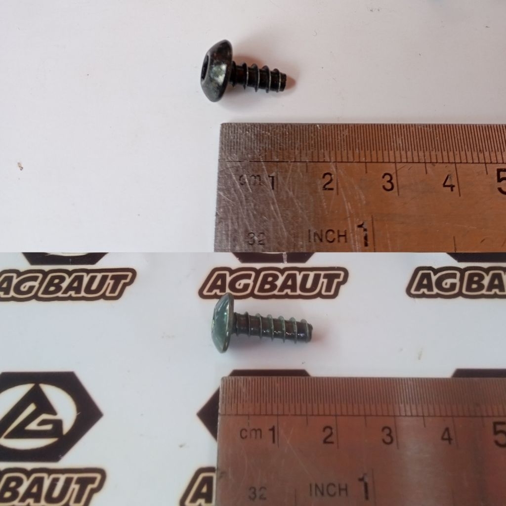 Sekrup Baut Body L Yamaha Jupiter MX - M5x12 / M5x16 Hijau Hitam