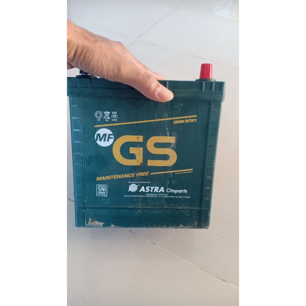 AkI MOBIL GS NS40ZL (36B20L) ORIGINAL BEKAS