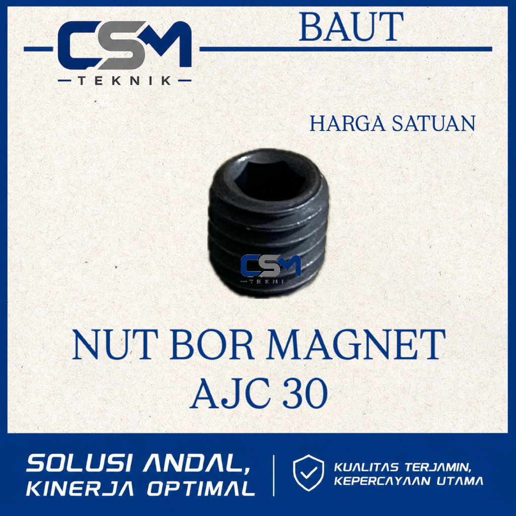 BAUT PENAHAN MATA BOR MAGNET DCA AJC 30 NUT MATA BOR MAGNET DCA AJC 30
