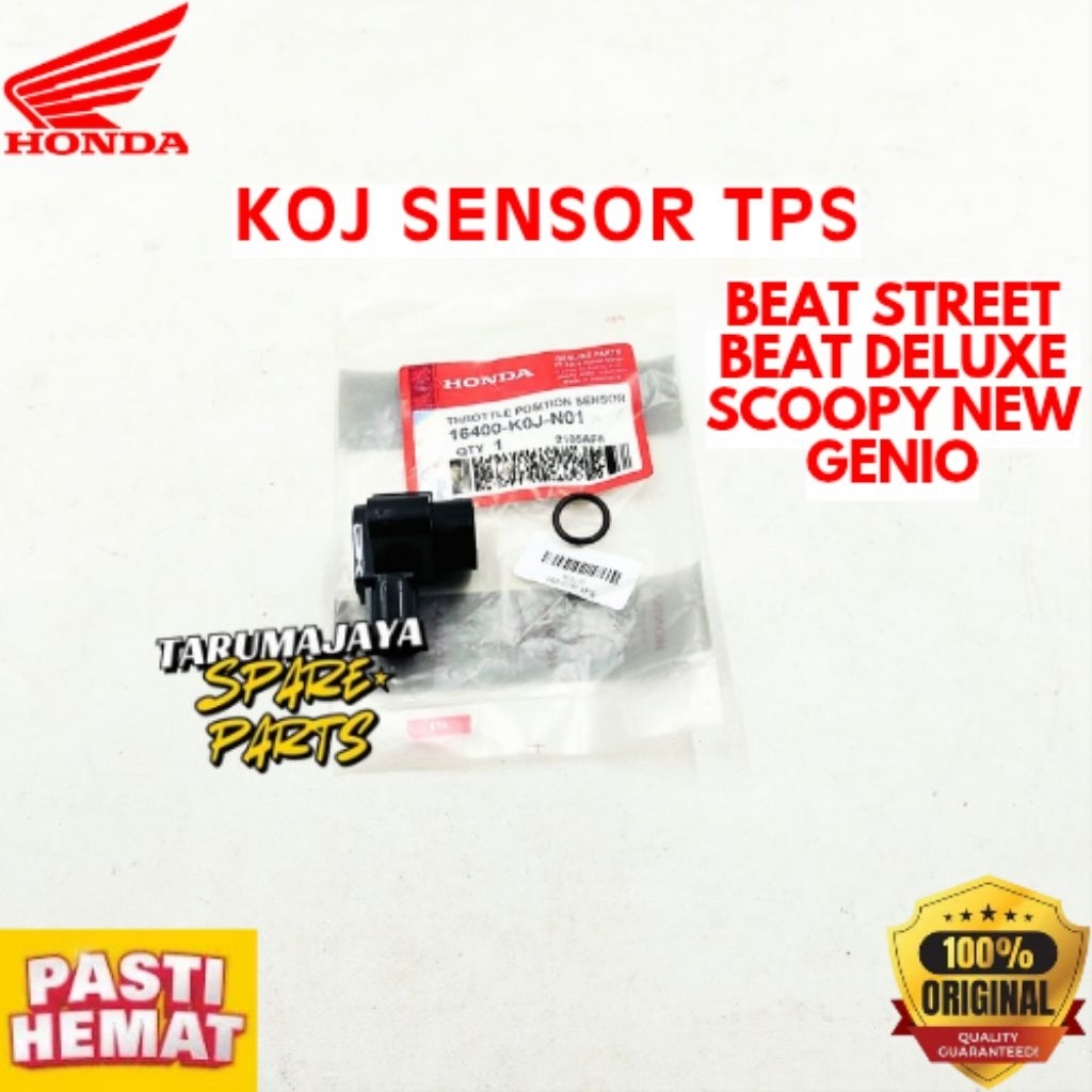 SENSOR TPS ORIGINAL HONDA KODE KOJ, SENSOR TPS BEAT DELUXE, SENSOR TPS BEAT STREET, SENSOR TPS SCOOP