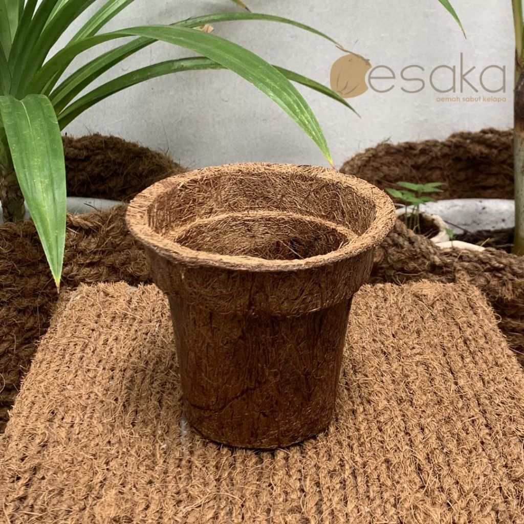 OESAKA - Cocopot Press Sabut Kelapa Eco-Friendly Pot Pembibitan Alami