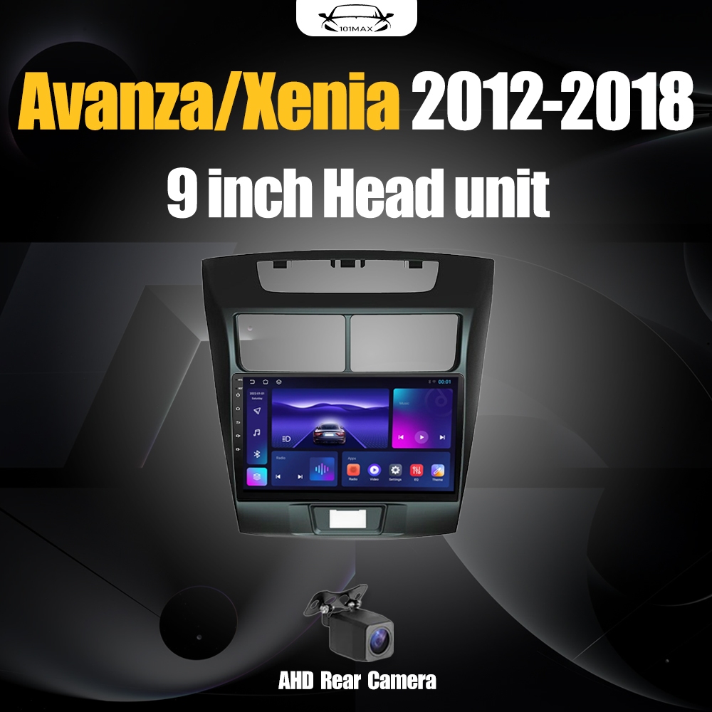 Android 15 Head Unit 9" IPS For Toyota Avanza/Xenia 2012-2018 Head Unit 8 Chip Nuklir 8+64GB/8+128GB