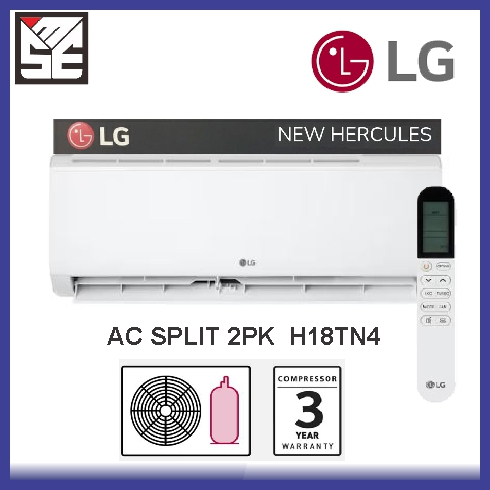 AC LG 1,5 & 2 pk New HERCULES NOVA TURBO COOLING LOW WATT BOGOR