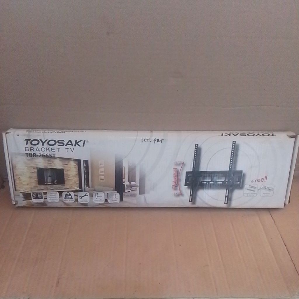 Breket TV led 26in - 65in Toyosaki TBR -2665T universal