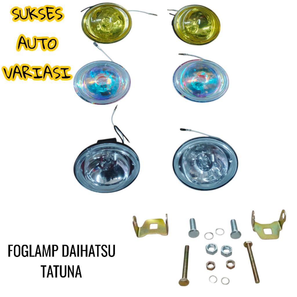 FOGLAMP LAMPU KABUT LAMPU TEMBAK MOBIL DAIHATSU TARUNA