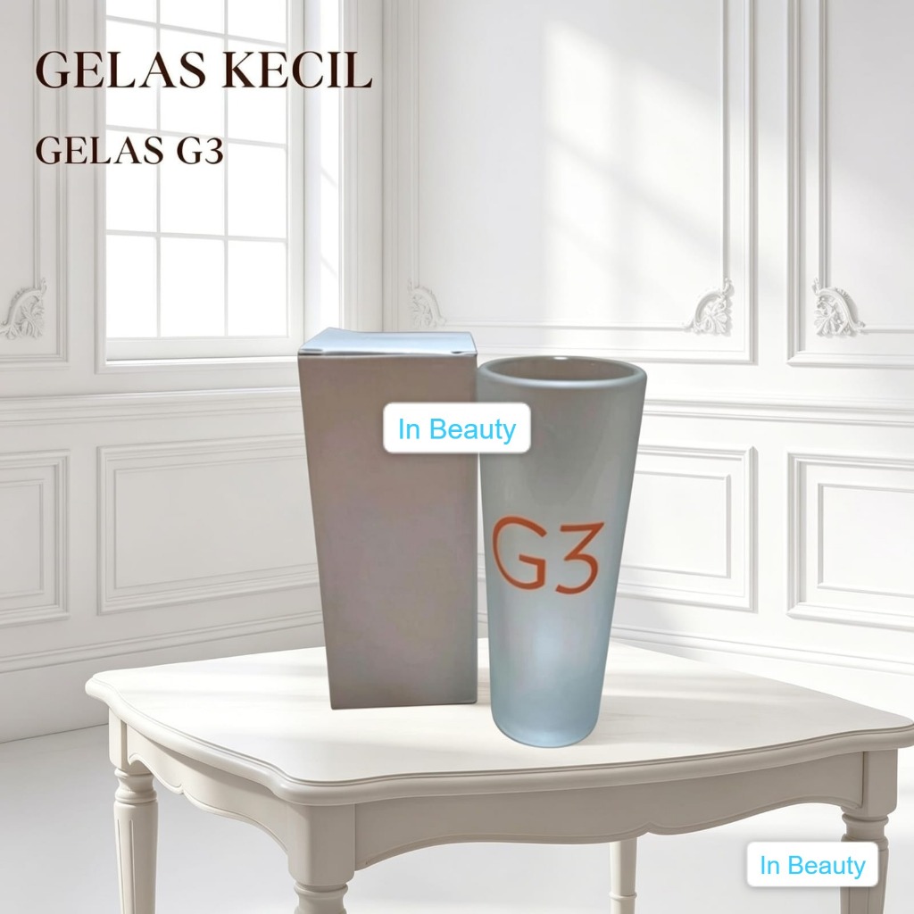 GELAS SLOKI KECIL/GELAS JUS G3/GELAS BERLOGO