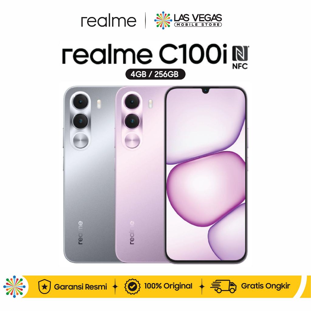realme C100i 4GB|256GB NFC (7000mAh Titan Battery | Garansi Resmi