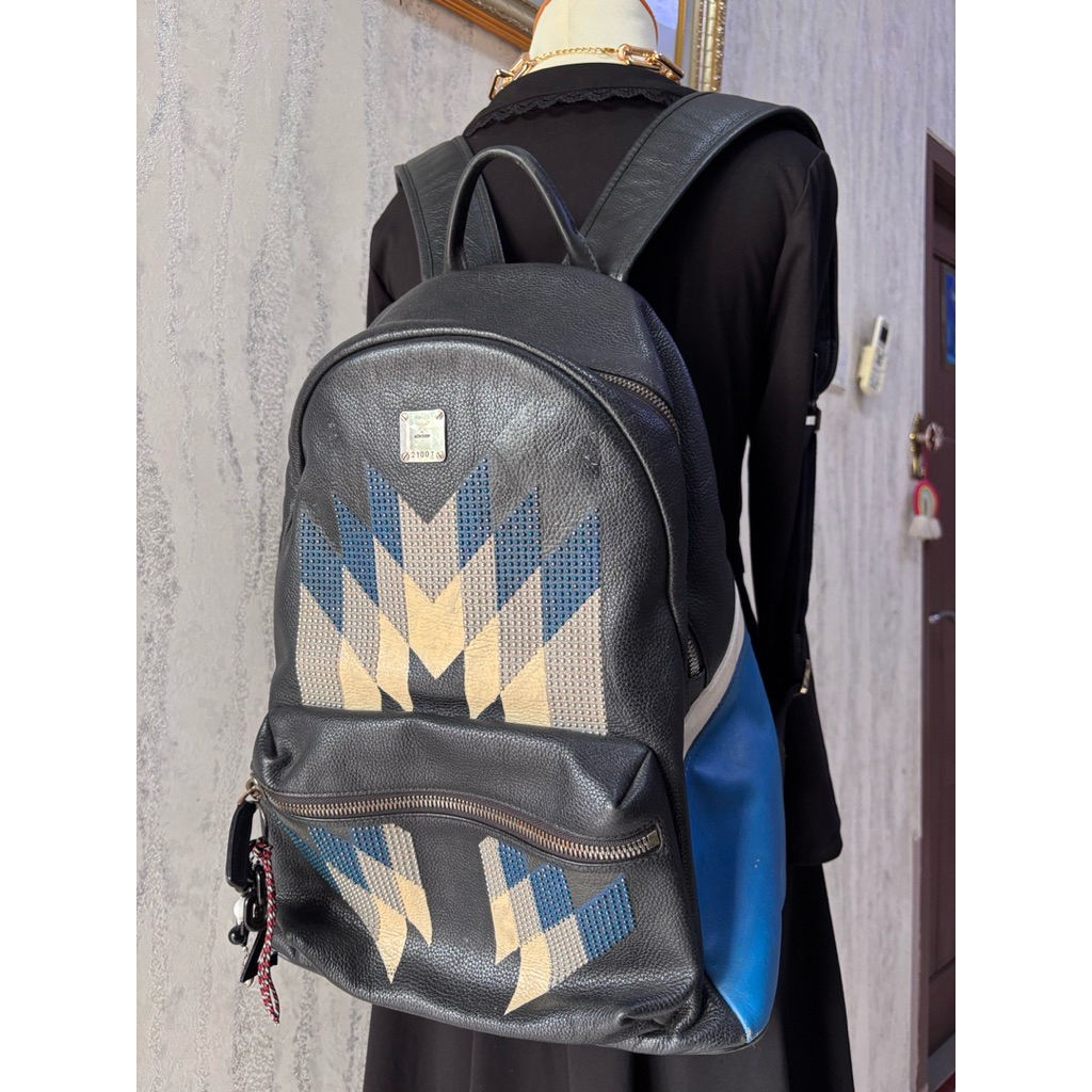 preloved tas ransel kulit asli wanita dan pria