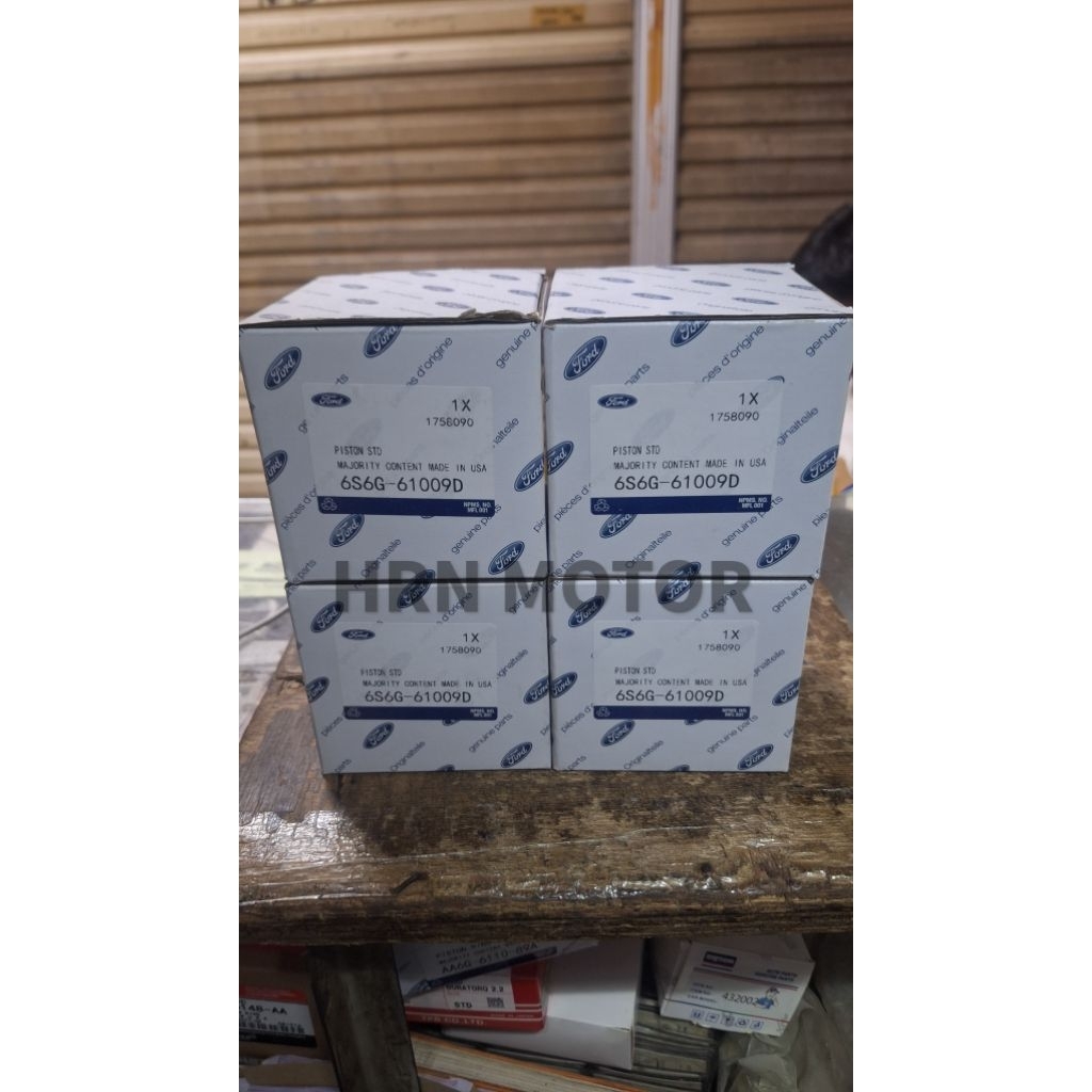 Piston STD 0.50 Ford Fiesta 1.4 cc 1.400cc 1.4cc Set