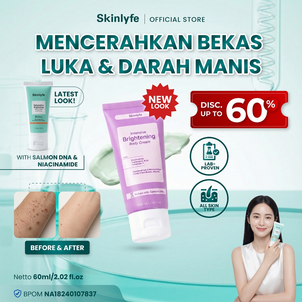 Skinlyfe Penghilang Bekas Luka Hitam Koreng Obat Bekas Luka Penghilang Bekas Luka Di Wajah