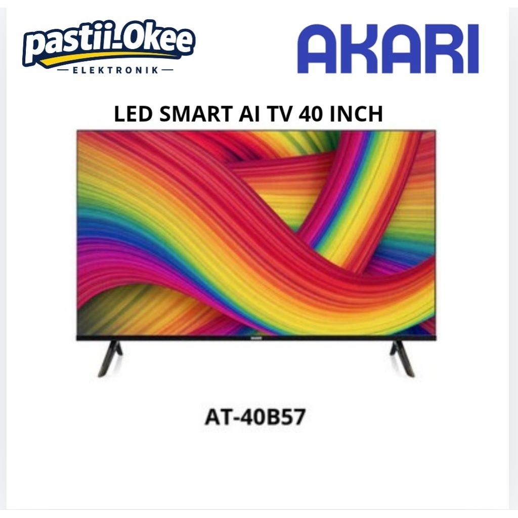 SMART TV AKARI 40 INCH FULL HD WHALE OS SMART VOICE AT-40B57