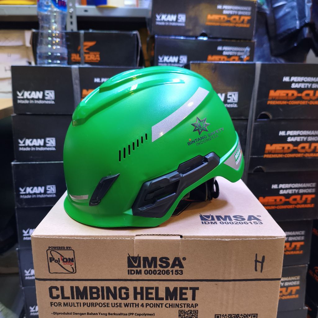 Hlem MSA Climbing V-Gard H1 Berkualitas