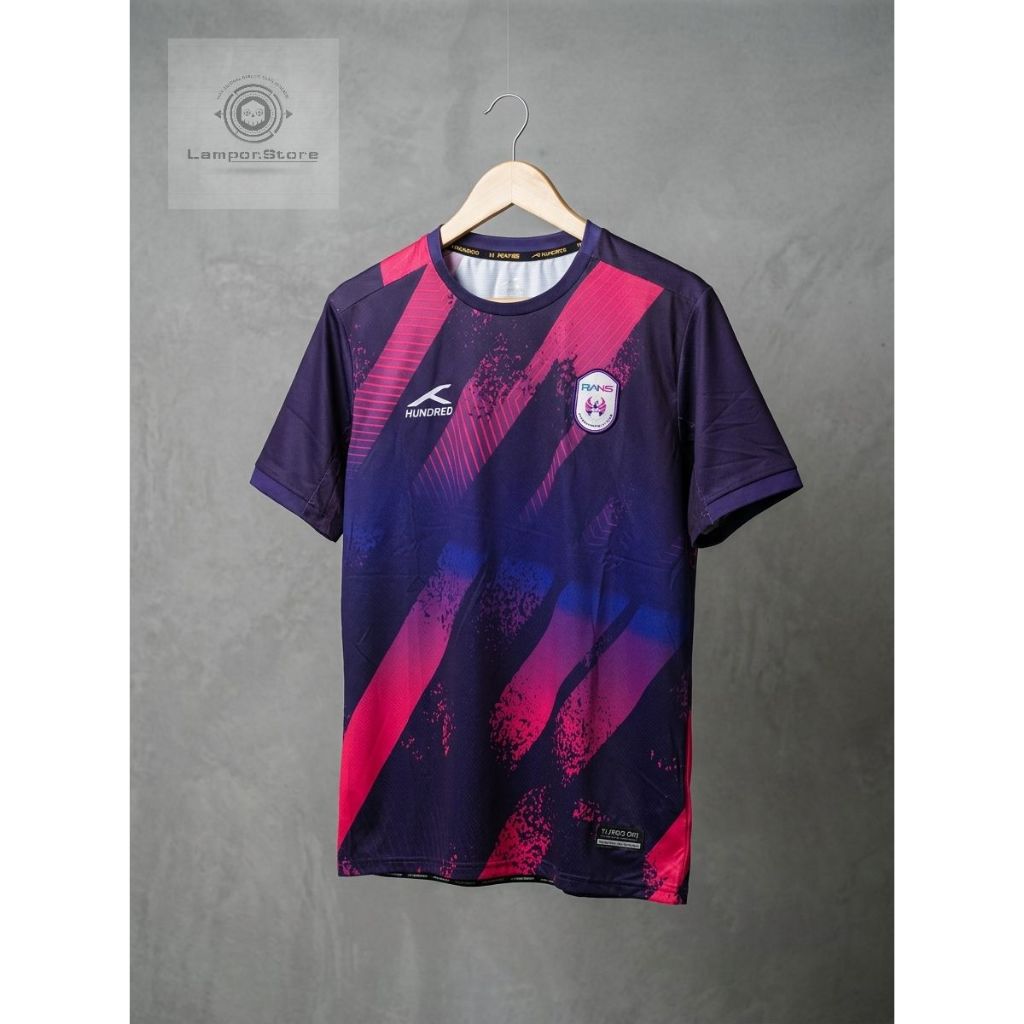 JERSEY HUNDRED RANS CILEGON FC PLAYER ISSUE 2021 HOME PURPLE JS101