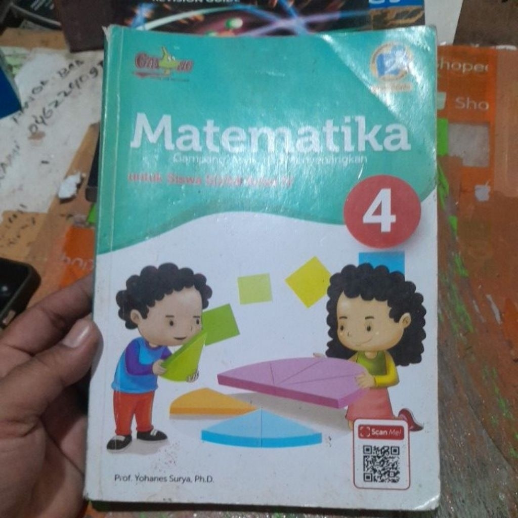 BUKU MATEMATIKA GASING( GAMPANG.ASYIK DAN MENYENANGKAN) UNTUK SD KELAS 4/IV KURIKULUM K13 REVISI PEN