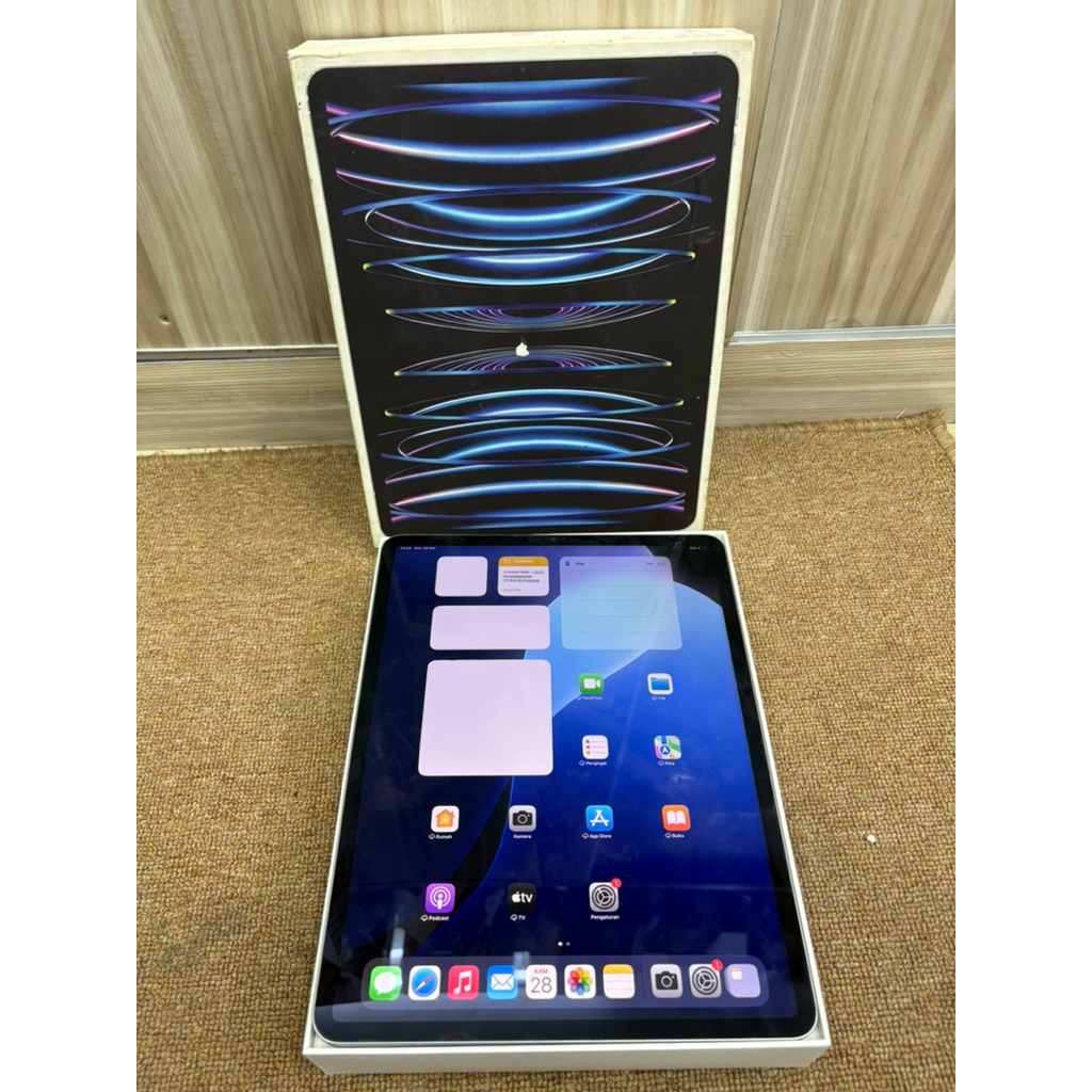 Ipad Pro M2 12,9" 512GB wifi only ex garansi inter