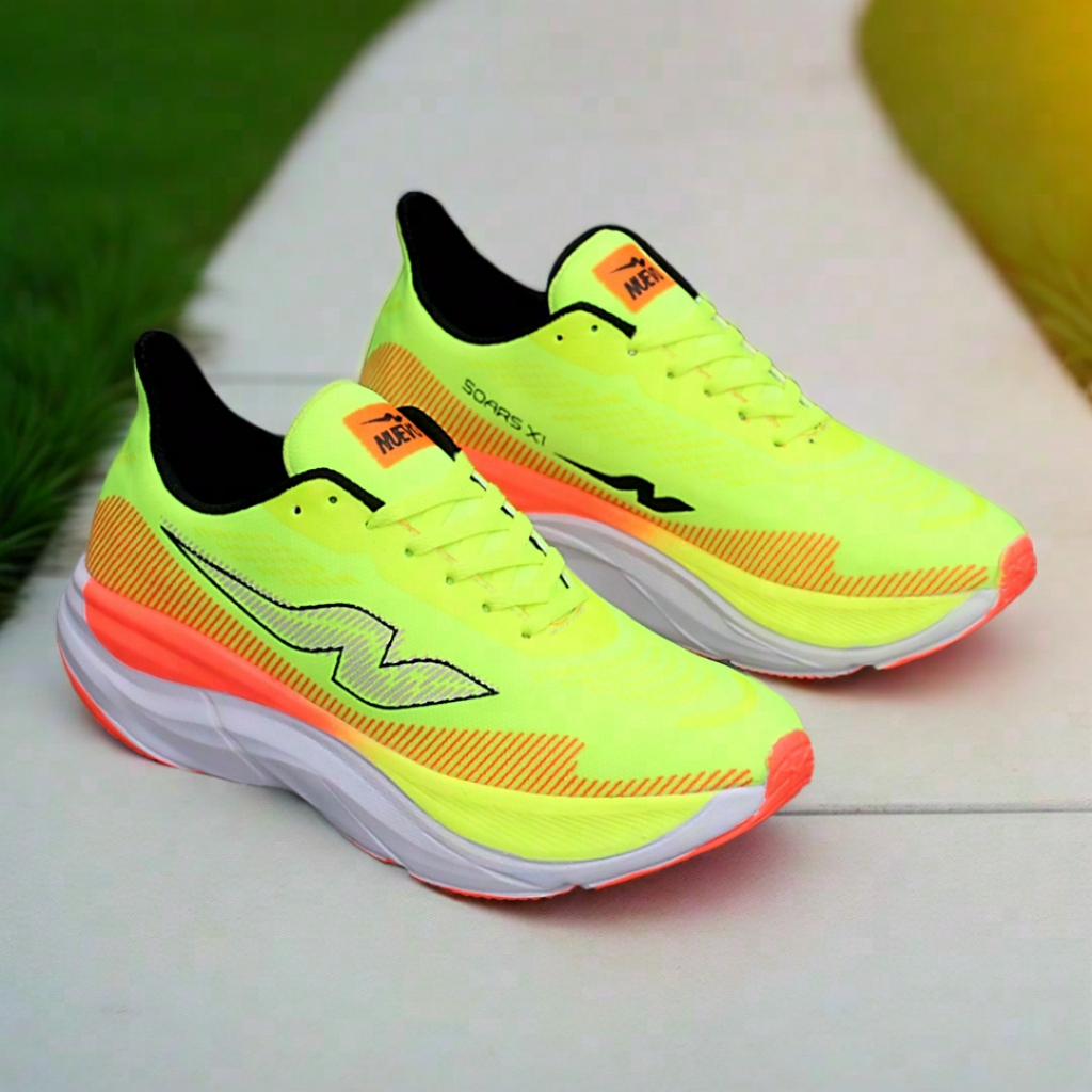 VIDI - Sepatu Lari Pria Nuevo Soars Stabilo Running Shoes Cowok Terlaris