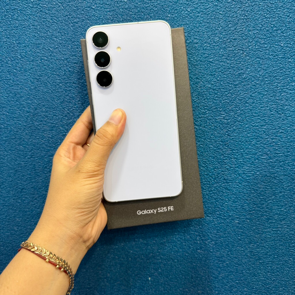 Samsung S25 Fe 5g 8/256gb second bekas pakai normal fullset ori