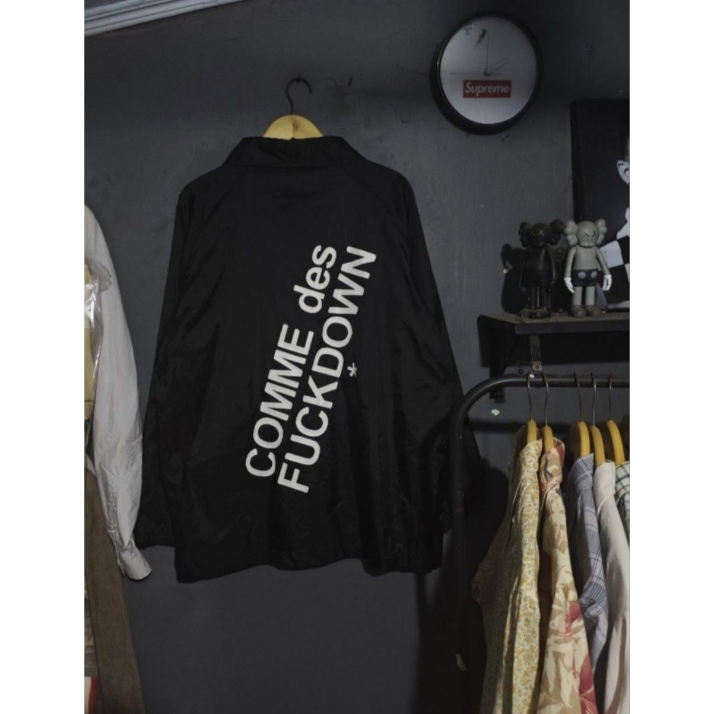 Coach Jaket Comme Des Fu**down
