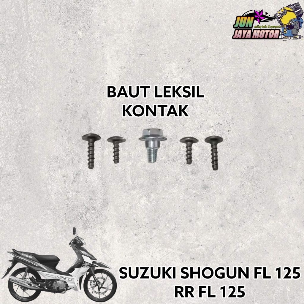 BAUT FULLSET BODY LEKSIL SUZUKI SHOGUN FL 125 RR 125 FL